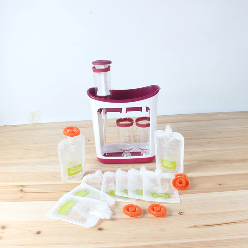 Squeeze Juice Station Детские Контейнеры Для Хранения органической пищи набор для
