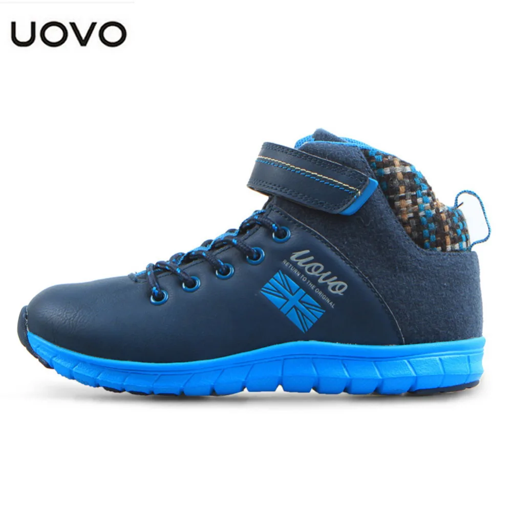 UOVO детская shoes Мягкой Подошвой Мальчики Повседневная Водонепроницаемый Ребенок