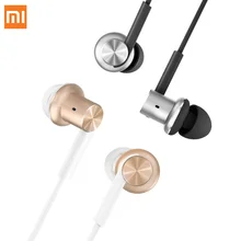 Оригинальные гибридные наушники Xiao mi, 2 шт, наушники-вкладыши Hi-Fi, Xiaomi mi, 1 еще, поршень, 4 с mi c, круг, железо, mi xed