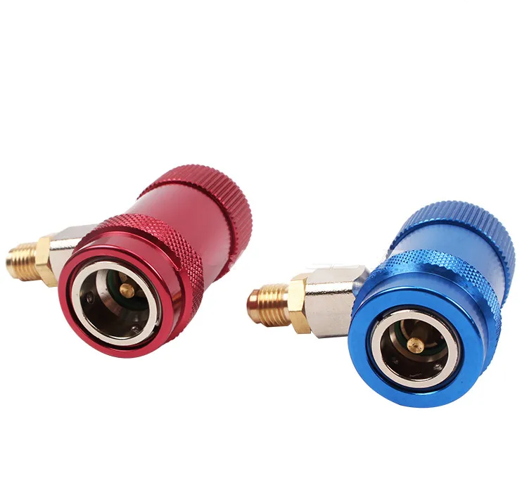 R1234yf Quick Couplers Adapters Adjustable 1/4