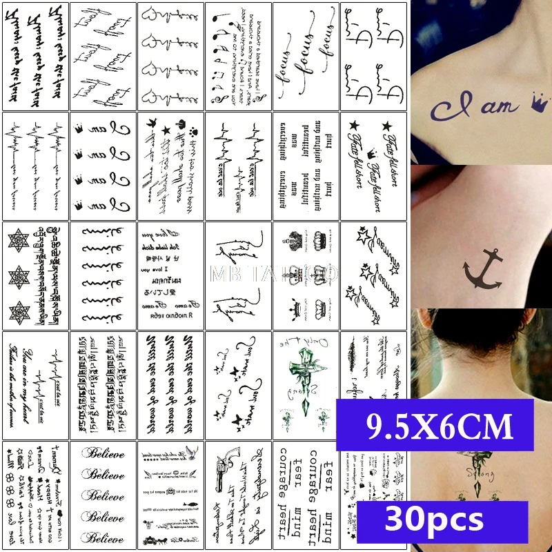 MB 30 قطعة/المجموعة الجسم الفن للماء المؤقتة الوشم للنساء والرجال روز زهرة القط الذئب الوجه 3D الوشم ملصق الاطفال بالجملة MB 30 قطعة/المجموعة الجسم الفن للماء المؤقتة الوشم للنساء والرجال روز زهرة القط الذئب الوجه 3D الوشم ملصق الاطفال بالجملة