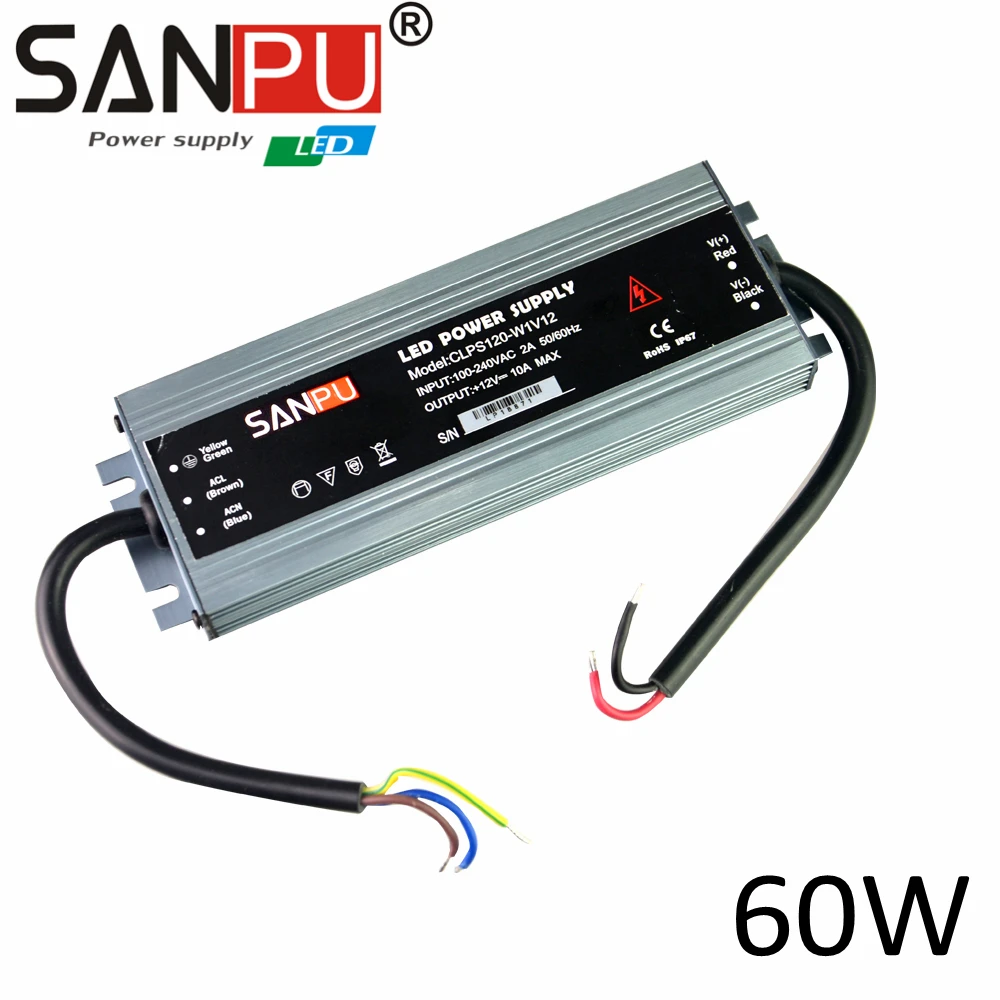 Waterproof power supply CLPS60-12 (8)