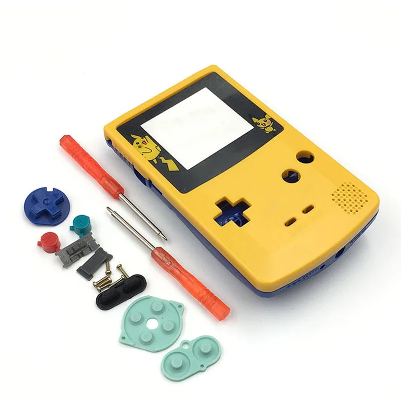 For GBC Limited Edition Shell Replacement For Gameboy Color GBC game console full housing