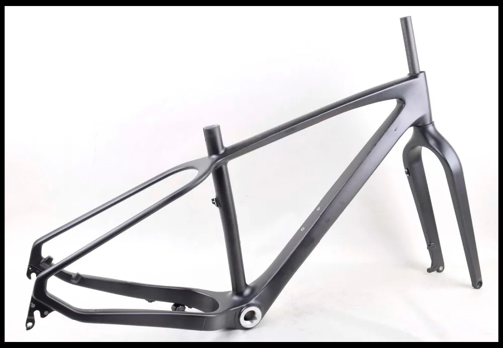 Новейший полностью карбоновый 2" fat bike 197 мм через ось популярный карбоновый Снежный велосипед высокого качества fat велосипедная рама 2 года гарантии