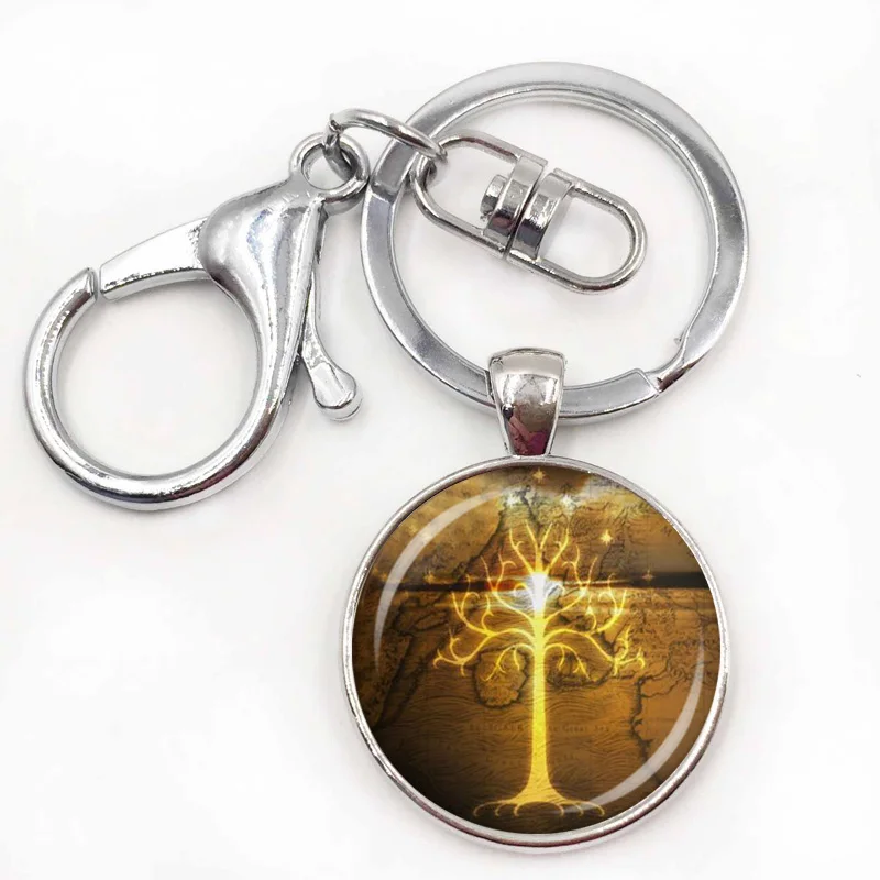 10silver keychain.