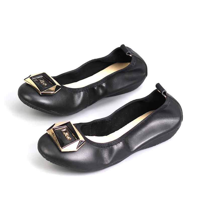 moccasin ballet flats