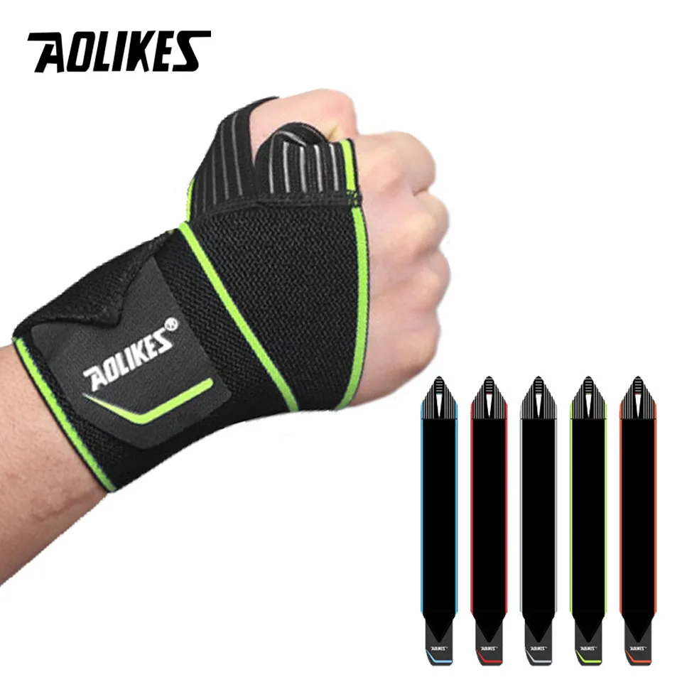Спортивный ремешок AOLIKES 1 шт. для растяжки запястья рук фитнеса