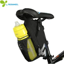 ROSWHEEL Led Bag Bicycle Bags Cycling Waterproof Bike Saddle Accessories with Tail Light Tear Resistant Cups Bike accessories
