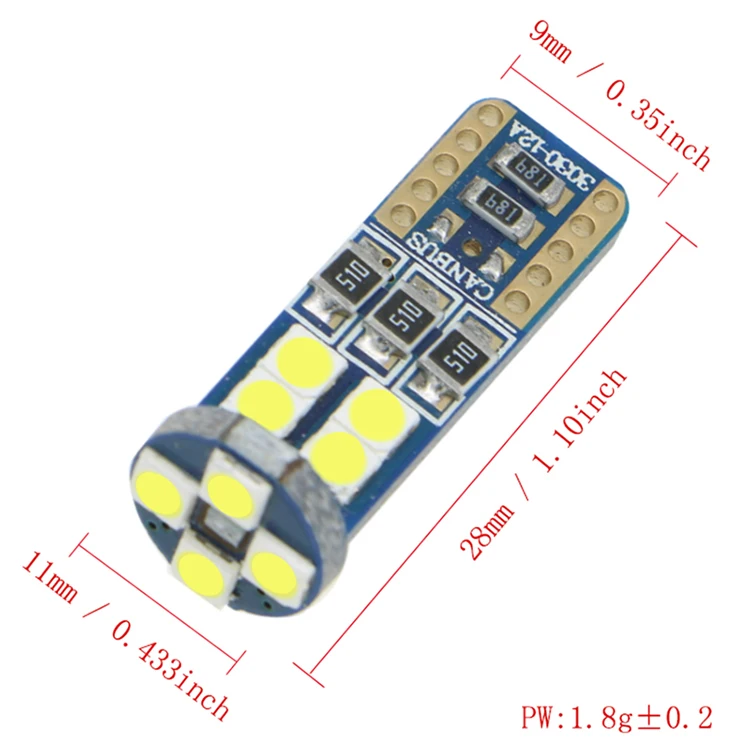Auto light W5W (3)