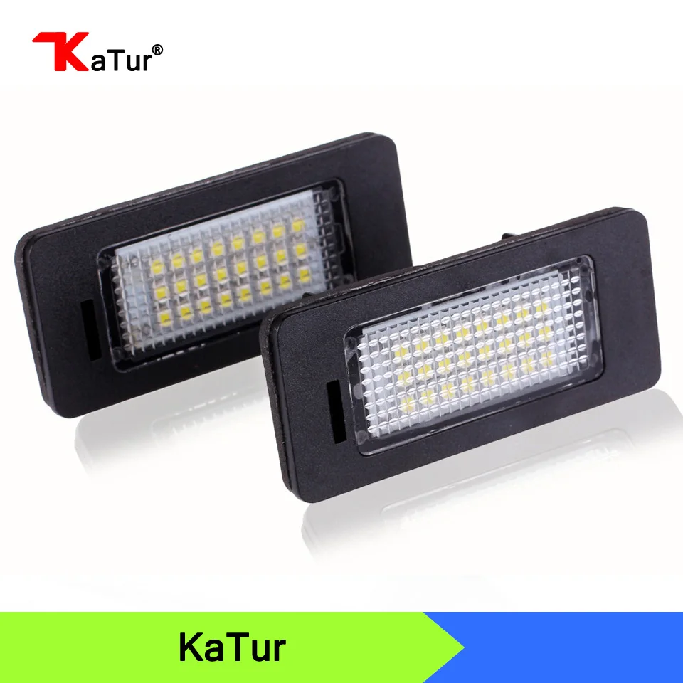 LED License Plate Lights SMD3528 6000K 24SMD Number Plate Light For