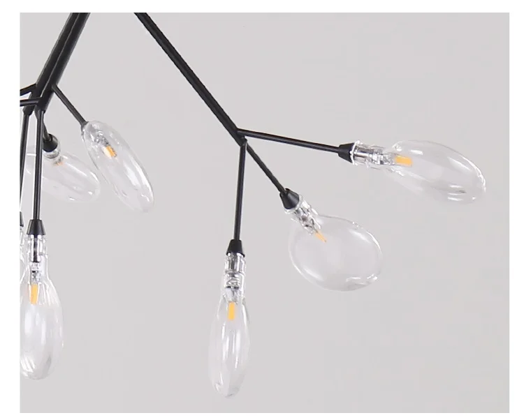 Sala de Estar Lustres de Casa Moderno Ouro e preto Led Teto Iluminação Lustre Quarto Criativa Luminárias Ac110v e 220 v 10 iluminação sala estar quarto lustres casa criativa luminárias ac110v 220 v