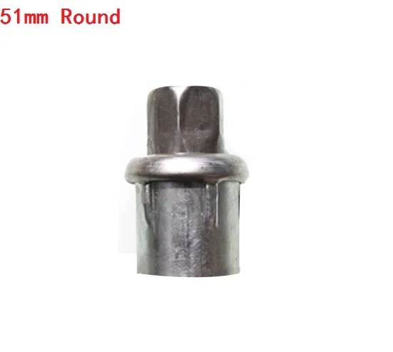 D51MM ROUND TUBE END