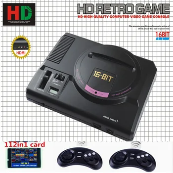 

gift 126 classic games card HDMI TV Out For SEGA MEGA Drive Simulator MD Console Computer Video Game Console Sonic Contra