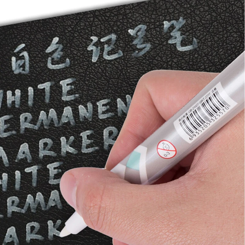 Buy Portable White Permanent Marker Pens Chalk