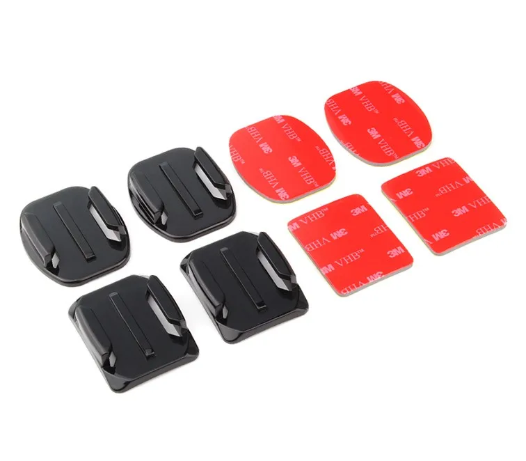 2pcs-Flat-and-2pcs-Curved-Adhesive-Sticker-Mount-Kit-for-GoPro-Hero-4-3-3-2
