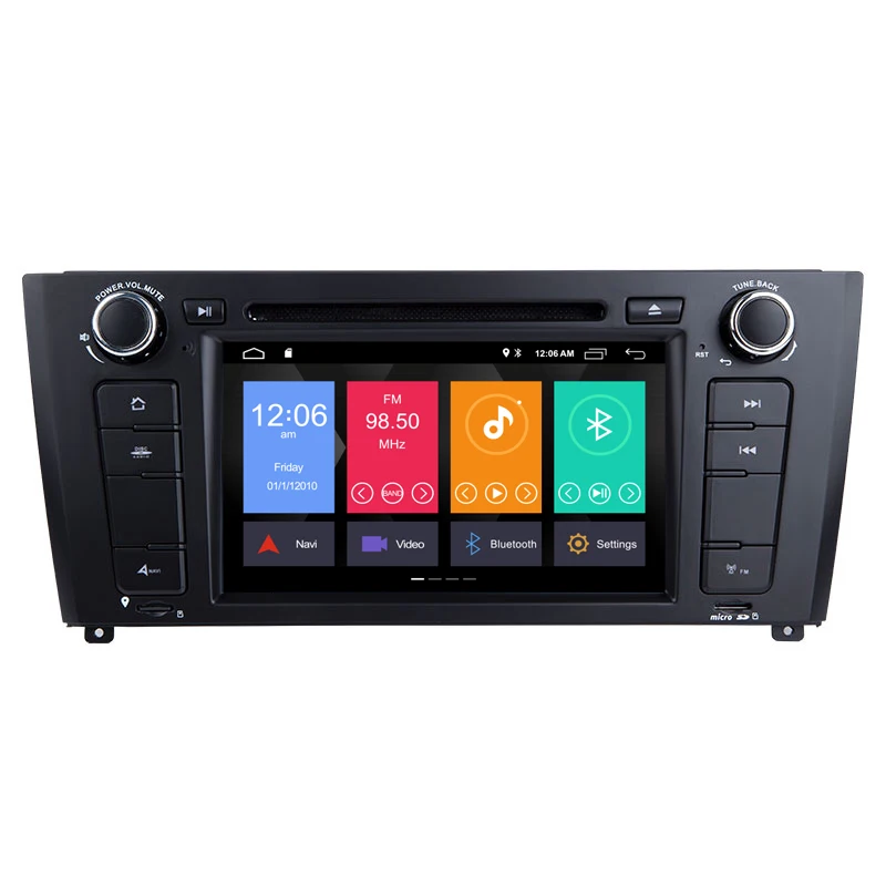 Автомобильный DVD плеер IPS DSP Авторадио 2 Din Android 10 для BMW E87 1 серия E88 E82 E81 I20 GPS