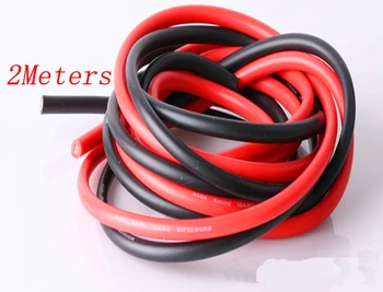 

2Meters Motor Wiring ESC Battery 14/16 AWG Connecting Cable 775 Motor Extension Flex Silicone Line for RC Boat/Aircraft Parst