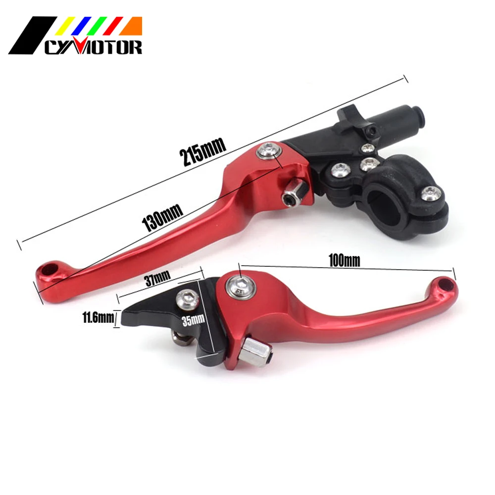 Motorcycle Brake Clutch Handlebar Levers For HONDA YAMAHA SUZUKI