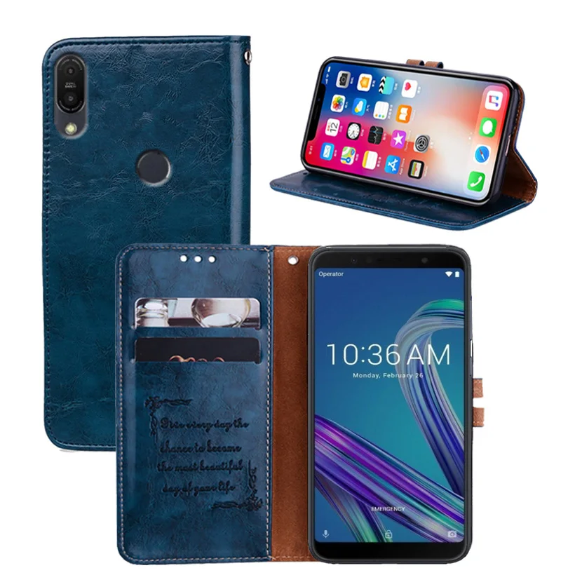 Newest Wallet Case For ASUS ZenFone Max Pro M1 (ZB602KL) Back Cover 6.0&quot 100% Special PU Leather Flip Phone Bag | Мобильные