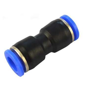 

Free shipping 10Pcs/lot PU-6 Pneumatic fitting plastic pipe fitting pu6 pu8 PU4 PU10 PU12 push in quick joint connect