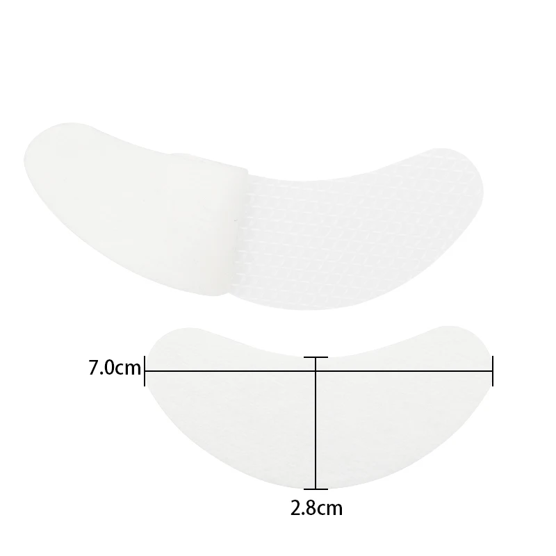 Патчи бумажные под глаза для наращивания ресниц 200 парт|eyelash brush|padded undergarmentseyelash model