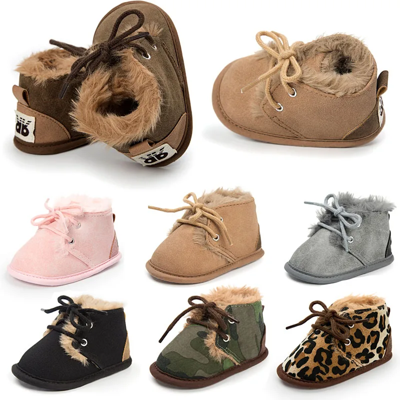 WONBO/ зимние модные детские теплые ботинки; теплые детские ботинки; обувь для малышей