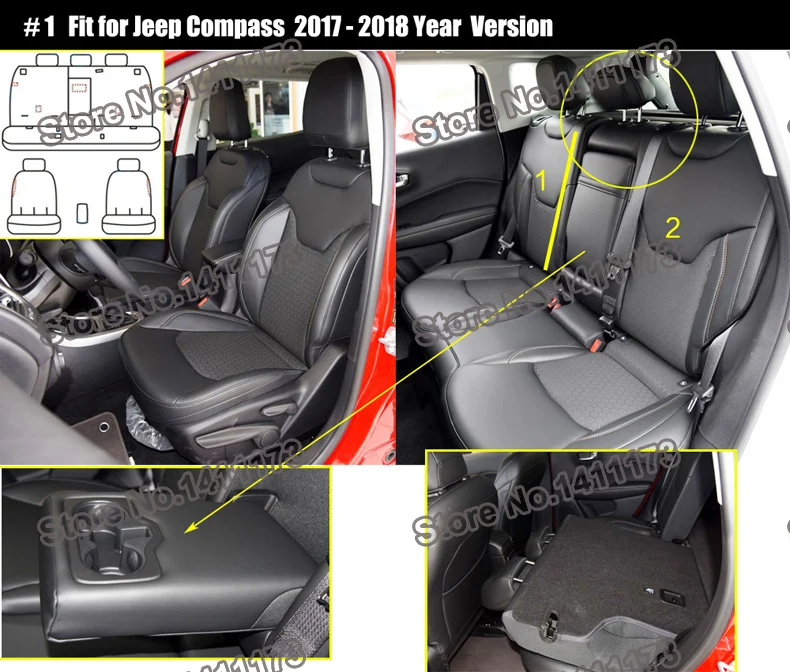 CARTAILOR коровьей Чехлы поддержка для Аксессуары для Jeep Compass кожаные сиденья кожзам чехлы на автомобильные сиденья укладки
