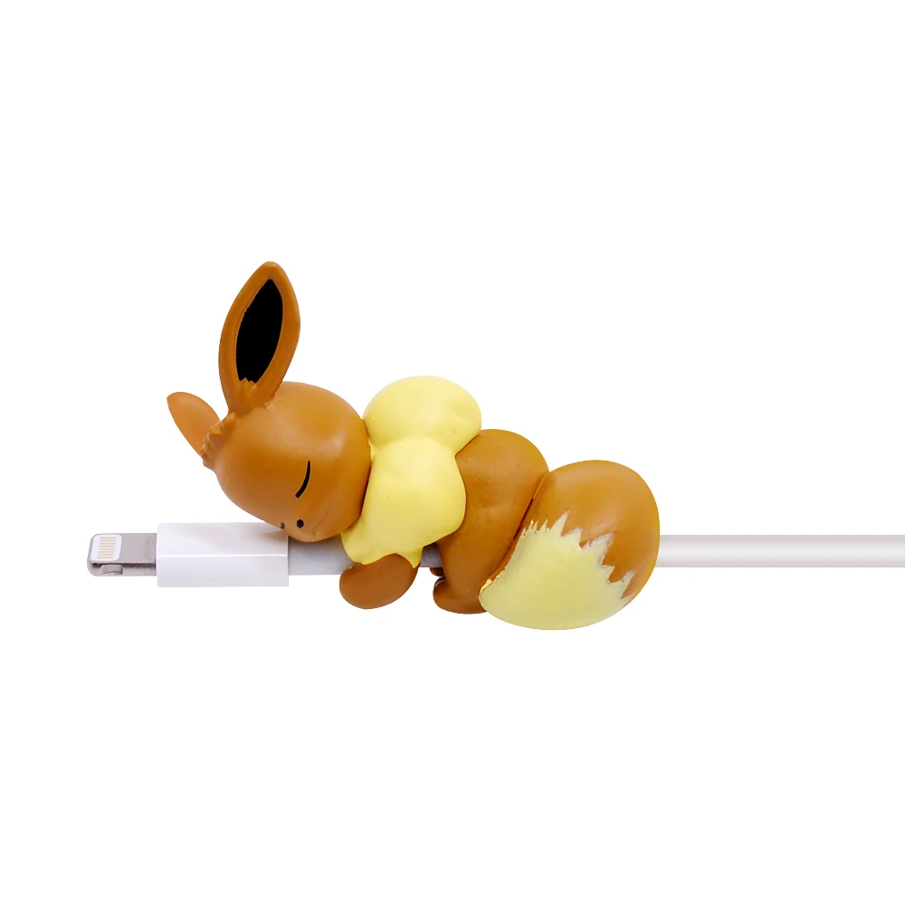 CHIPAL милый укус животное устройство для сматывания кабеля для iPhone USB протектор для кабеля передачи данных провод Органайзер Chompers мультфильм кусачки кукла модель держатель