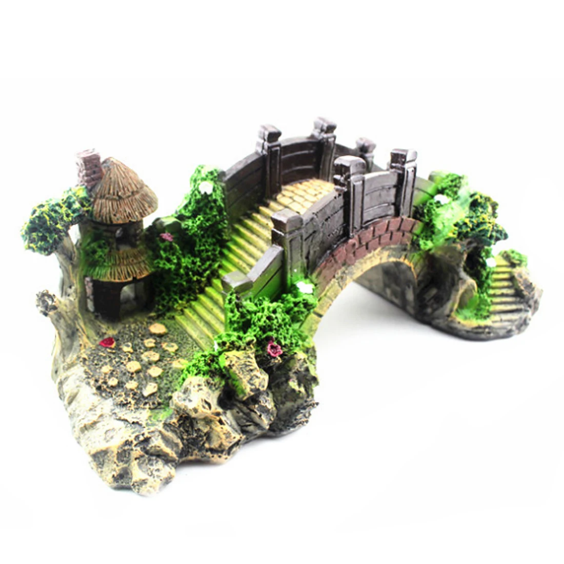 

Decorative Bridge Landscaping for Fish Tank Aquarium Decor