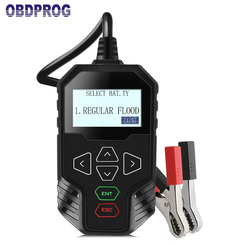 OBDPROG MT300 12V Car font b Battery b font Tester 24V Trucks font b Battery b