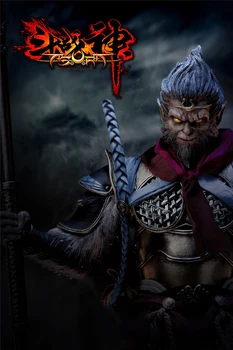 

1/6 Collectible Full Set DZS-005 Fighting God Volunteer Monkey King Journey to the West Action Figure Normal/Deluxe Vers. Model