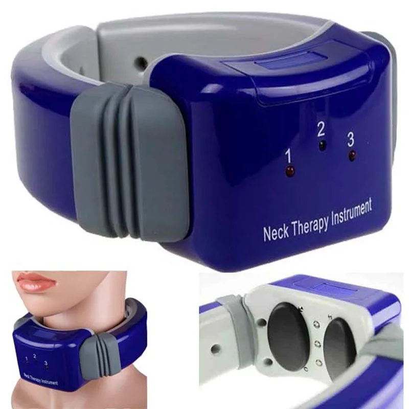 Electric neck massager neck therapy instrument cervical spine massager