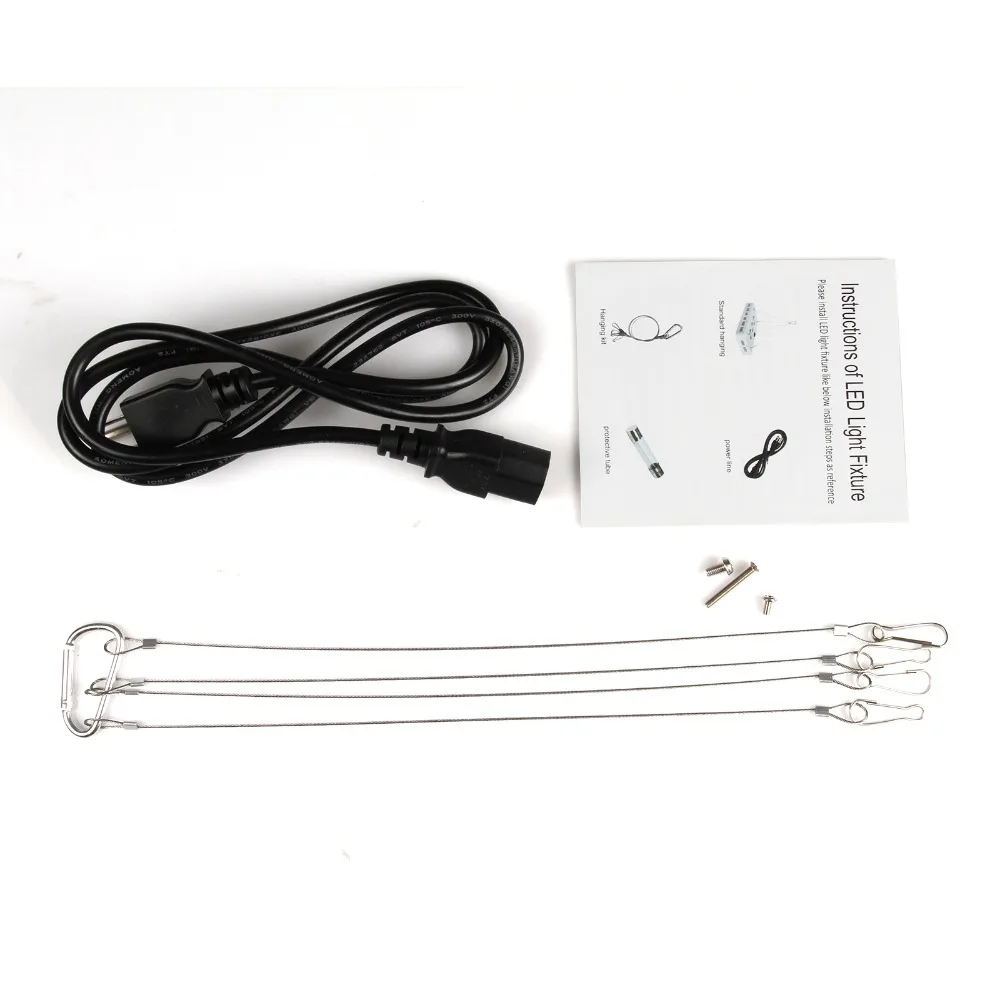 600 Вт двойной чип LED Grow Light полный спектр красный/синий/белый/УФ/ИК для комнатных