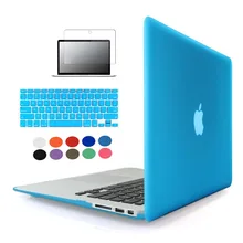 Portátil caja de la manga para macbook air 11/13 pro 13/15 pro retina 12 13 bolsa de portátil cubierta cristalina dura de la pc para macbook pro caso