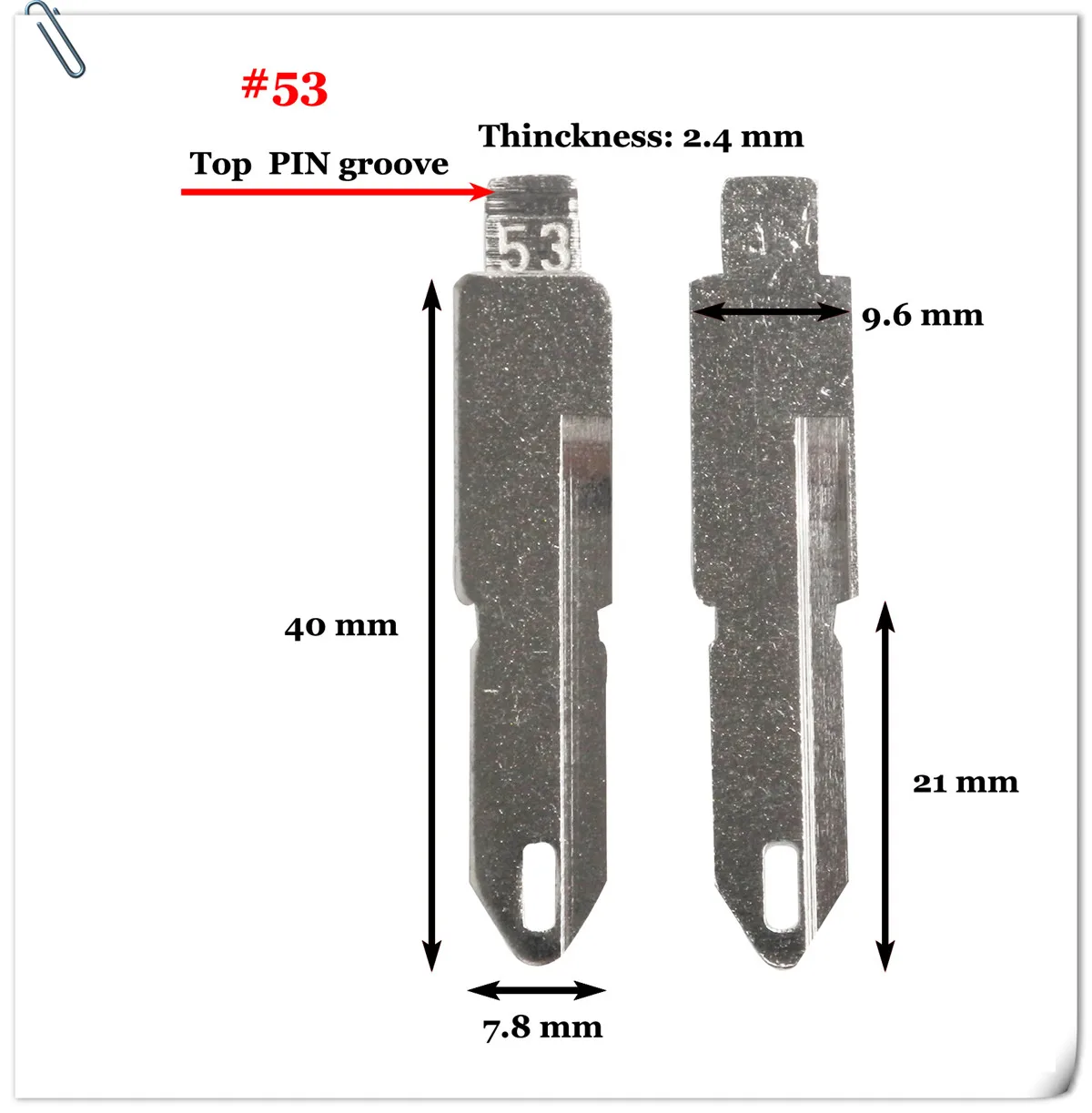 Jingyuqin VA2 HU83 SX9 № 17#53#54#58#72#73#83#99#122 для Citroen C4L Triumph peugeot 307 207 Флип Ключа автомобиля пустое лезвие ключа