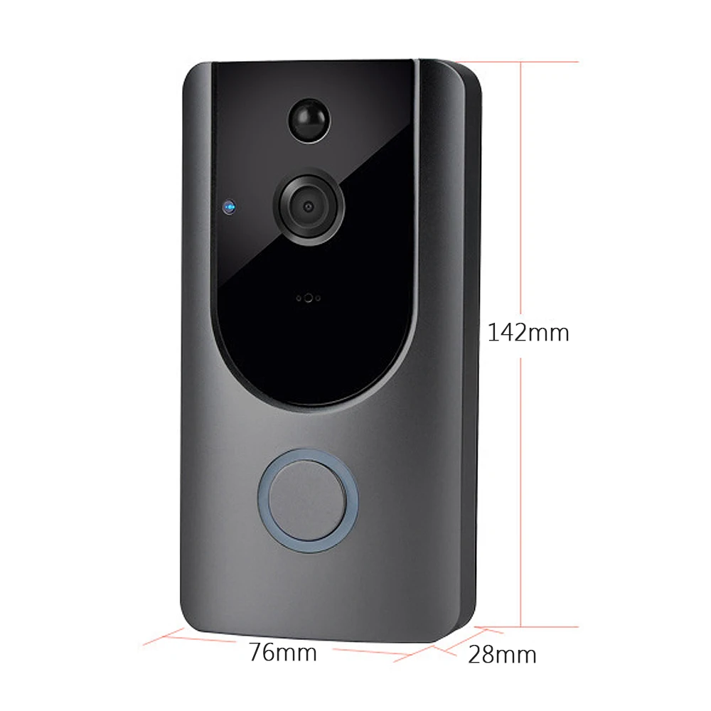 Yobang безопасности приложение управление батарея питание беспроводной Wi Fi видео дверные звонки IP камера визуальный телефон двери