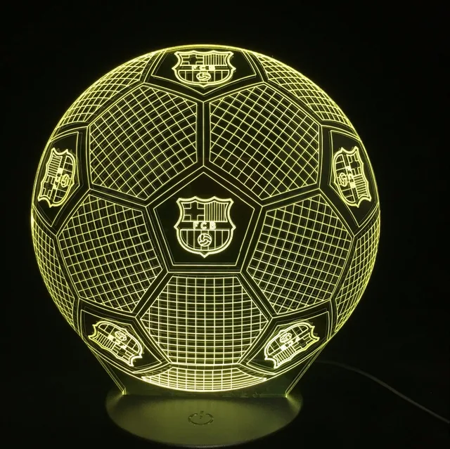 7 Colors Football Led Night Lights Usb Table Lamp Soccer 7 Colors Football Led Night Lights Usb Table Lamp Soccer Lampara Home Decor Bedroom