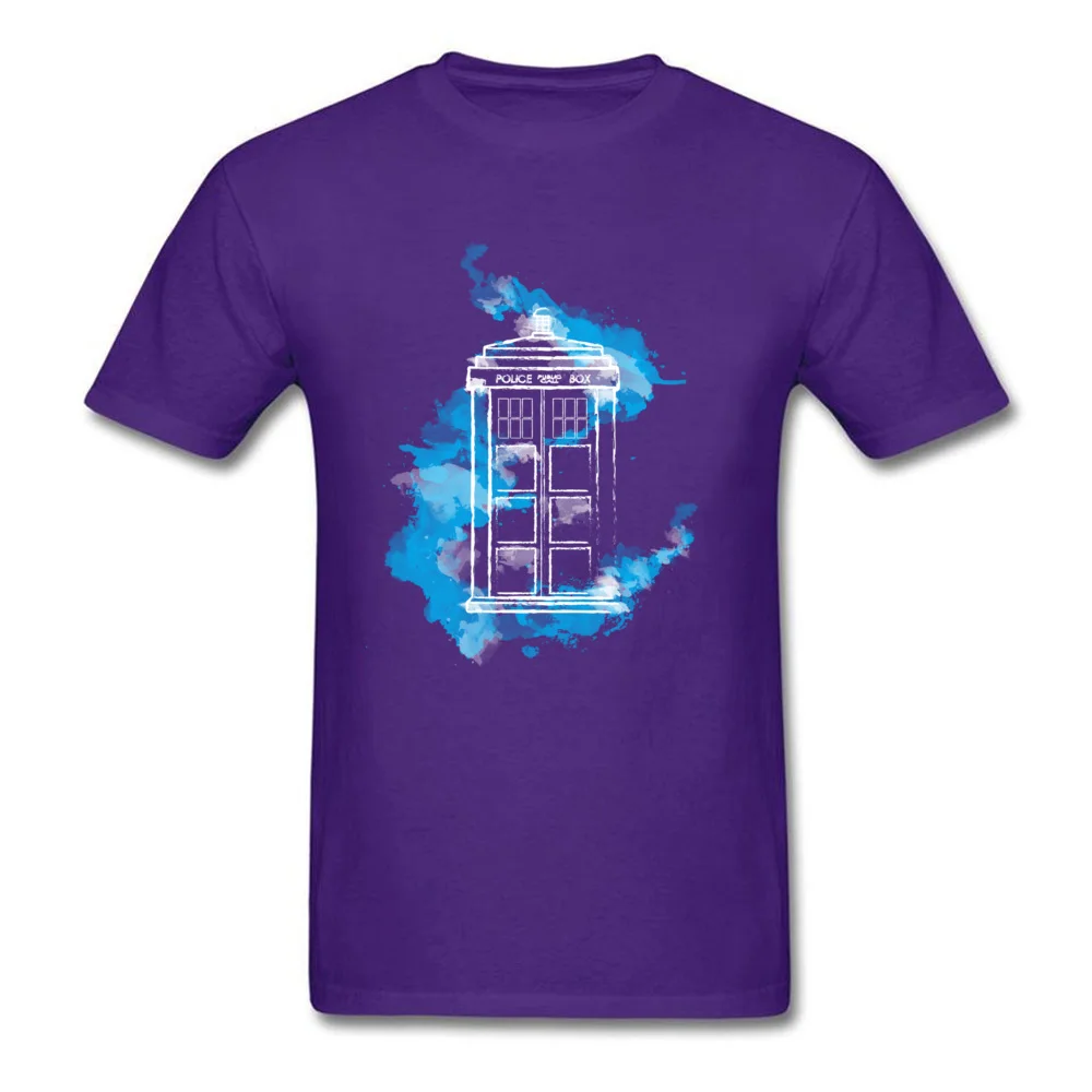 Watery TARDIS_purple