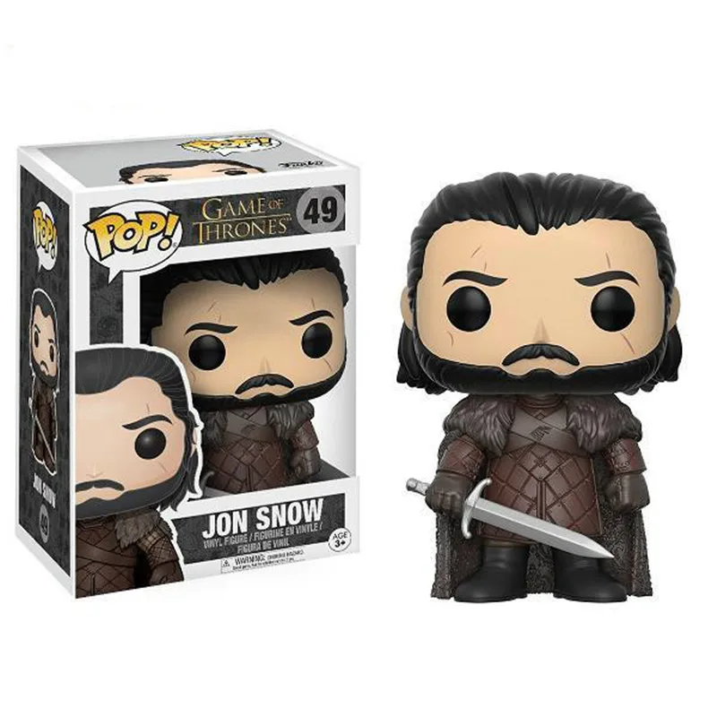 FUNKO POP Song Of Ice And Fire Игра престолов Джон Сноу Бран серсей тормунд Виниловая фигурка