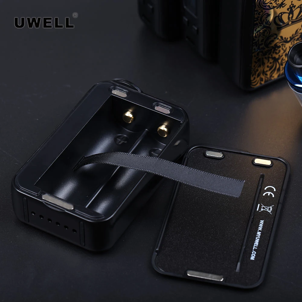 Original Uwell corona 4 Mod caja Mod 200 W de potencia No 18650 caja Mod Vape por Uwell corona 4 tanque cigarrillo electrónico mod electrónico - 2
