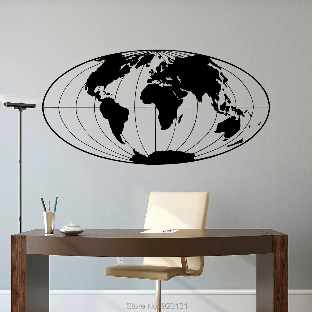 Online kopen Wholesale Globe wall art uit China Globe wall art