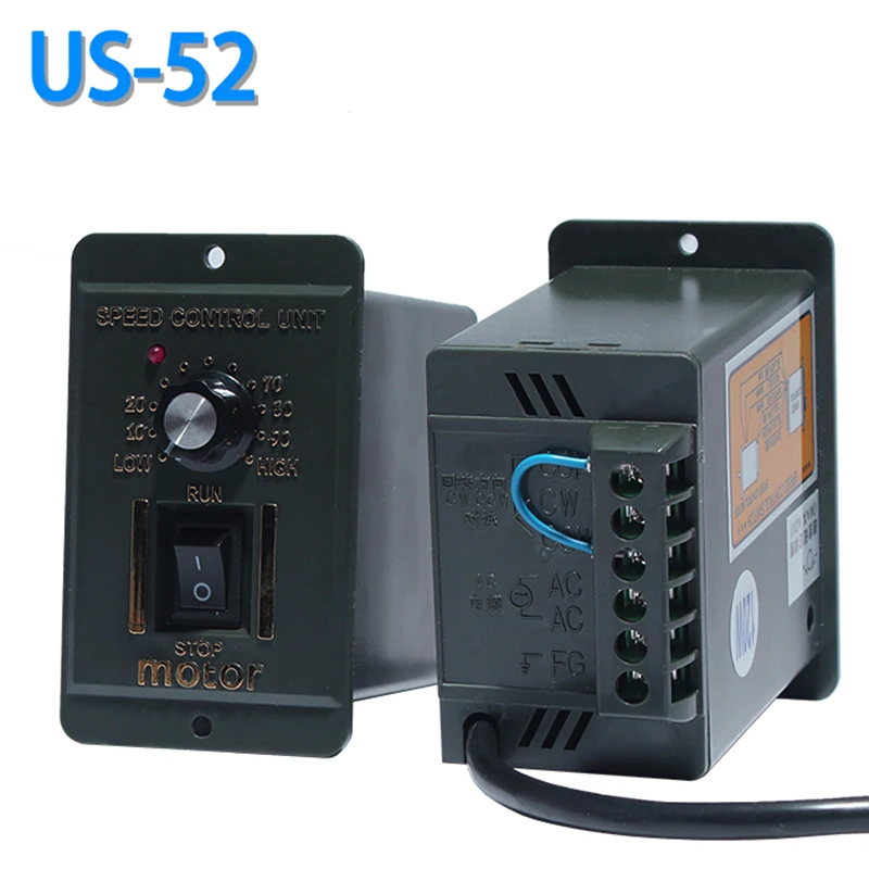 

220V US-52 Geared Motor Speed Regulator speed controller 6W-250W Y