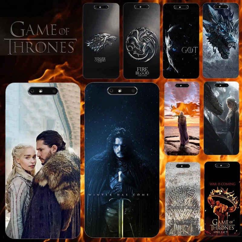 

Painted Case for ZTE Blade V8 Soft Silicone Cases for ZTE Blade V8 V 8 BV0800 Phone Back Cover for Game Of Thrones Seasons 8