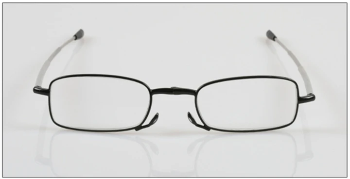 SUMONDY брендовые высококачественные складные очки для чтения для мужчин и женщин Изысканные анти усталость складные бизнес очки при дальнозоркости G389 - Цвет оправы: Черный