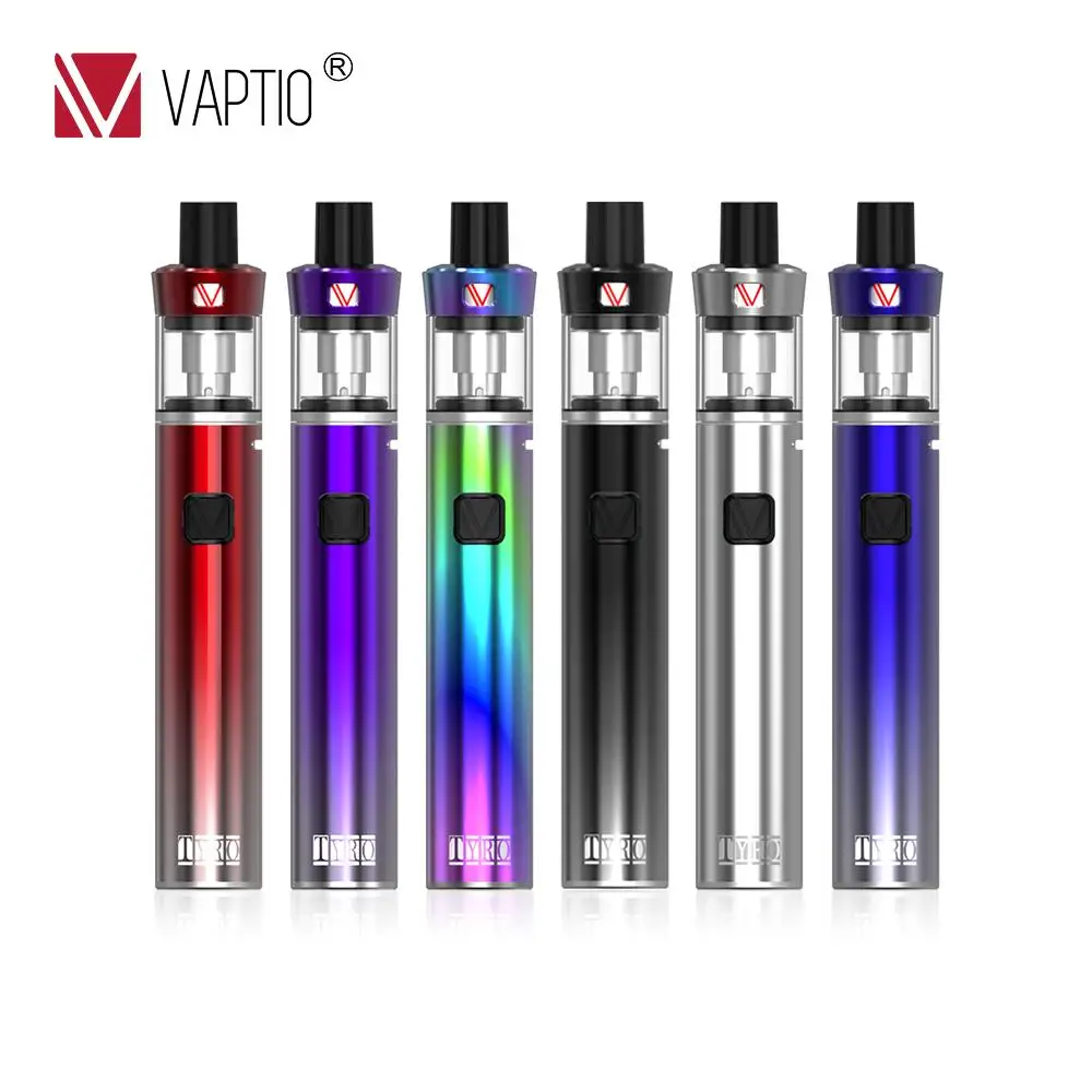 

New items vape pen Original Vaptio TYRO Kit with 1500mAh Battery mod & 2.0ml Tank Top Side Filling electronic cigarette kit