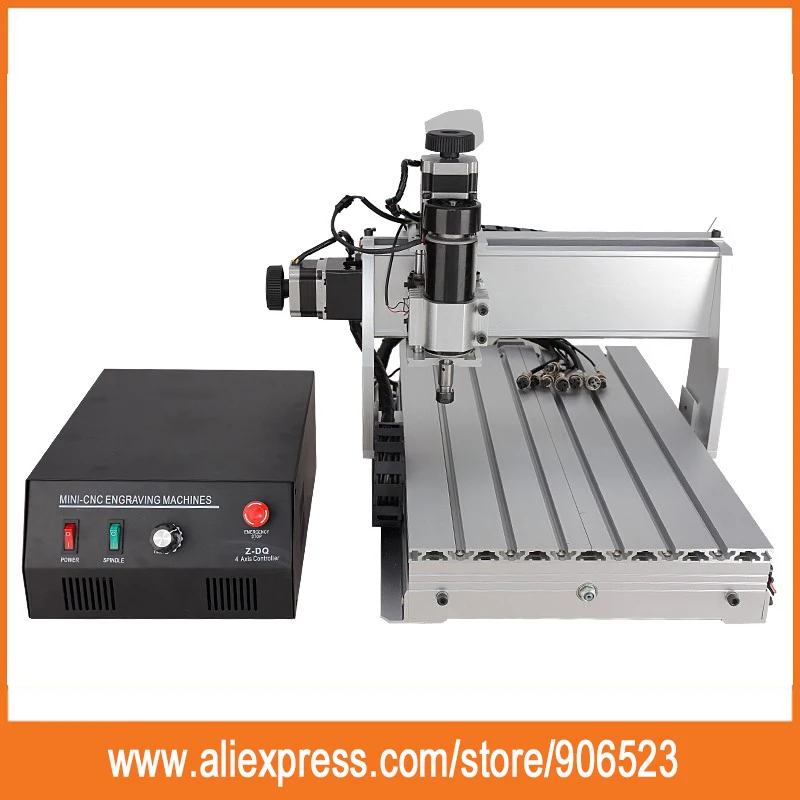 

CNC 3040 Z-DQ 3-axis CNC Router Engraver Ball Screw Cutting Milling Drilling Engraving Machine Mimi CNC 3040 500W New Arrive