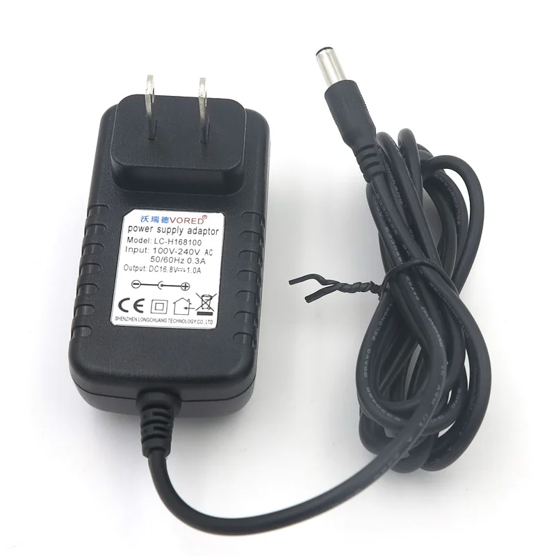 Высокое качество США/ЕС/Великобритания/АС Plug 16.8 В 1A конвертер Питание адаптер Универсальный Зарядное устройство для литиевая батарея, светодиодные фонари