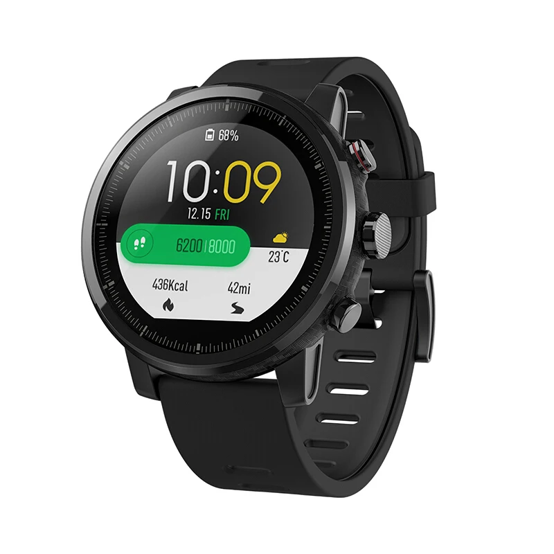 Xiaomi mi часы Hua Amazfit Stratos 2 Английская версия спортивные с gps PPG пульсометром 5ATM