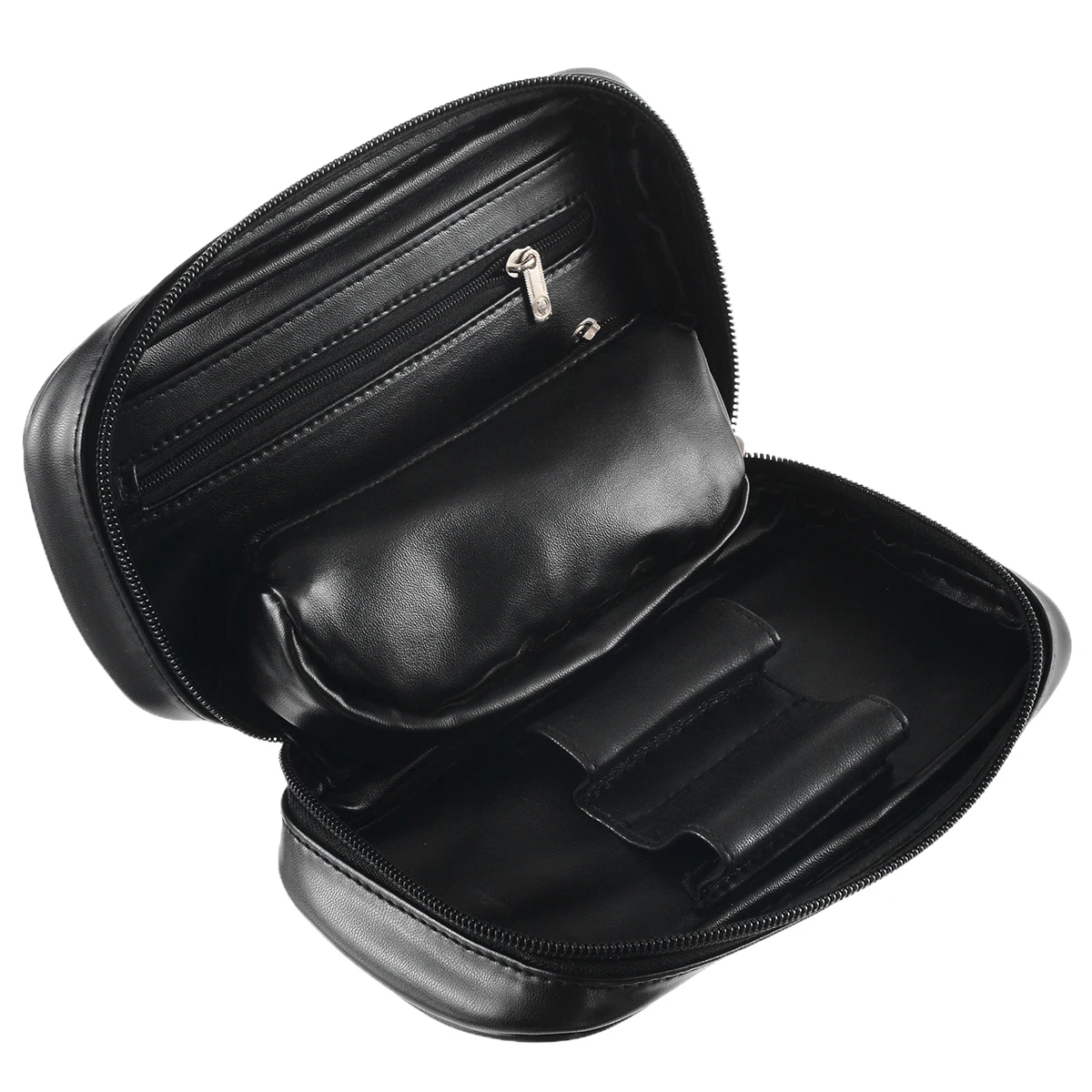 185*100mm New Portable Artificial Leather Tobacco Smoking Pipe Case/Bag Holds 2 Pipes + Tobacco Pouch