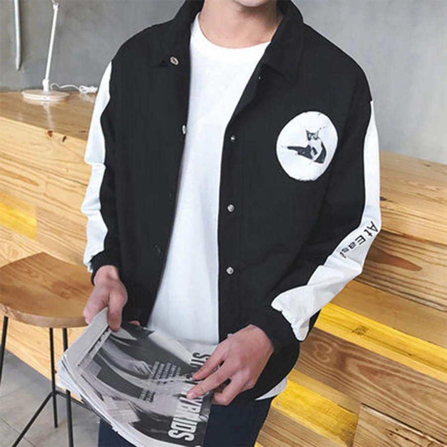 Bomber Jacket Men Casual Winter 2019 Suit Spring Autumn Men Jacket Suit Capuz Slim Streetwear Mens Jackets and Coats 50J0042